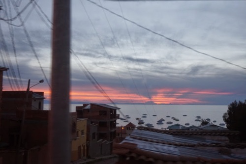 Sunset at Titicaca