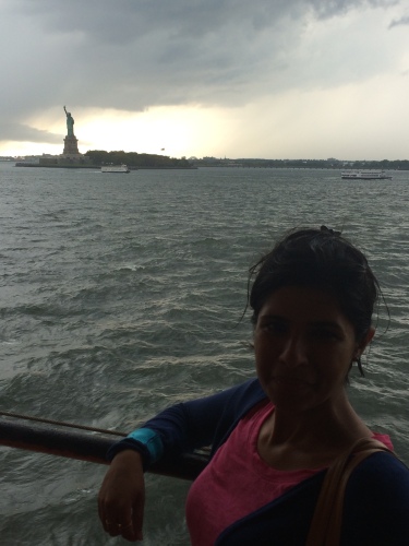 On the Staten Island ferry